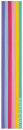 1x Verzierwachsstreifen "Regenbogen pastell" - Grösse 230x30mm - in der Farbe 028 sortiert - Topseller