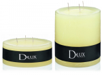 D-Lux Marble Indoor-3-Docht-Kerzen-Handgegossen
