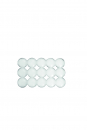 15er Pack Wachsplättchen "Klebepunkte" in der Farbe 004 Weiss auf Blister - Verzierwachspunkte