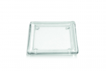 4er Pack Glasteller - "Rechteckig" - 136mm x 136mm - Topseller 2014